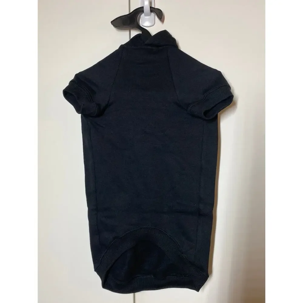 Casual Canine Dog Black Basic Hoodie Large NEW